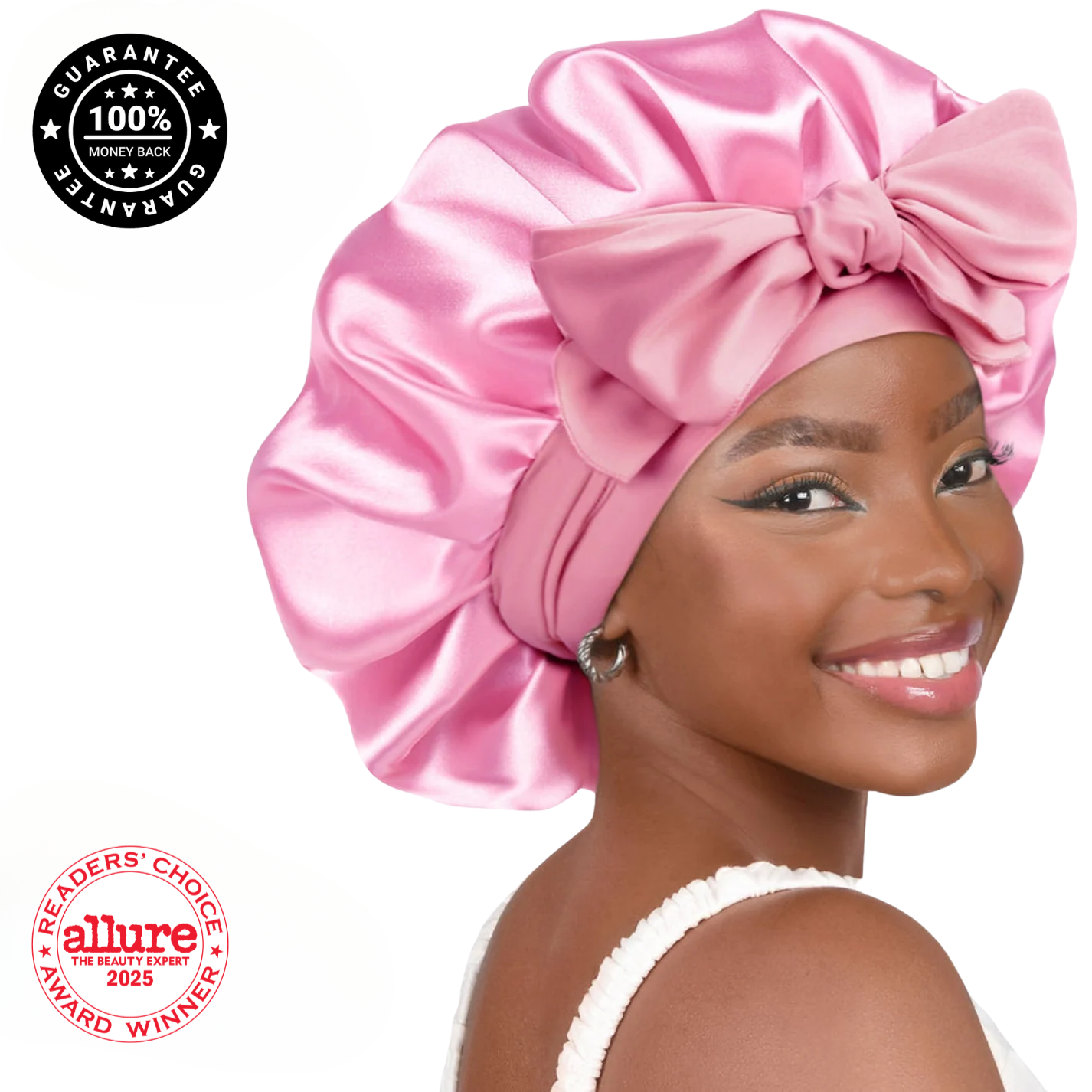 Nuit Belle Silk Bonnet